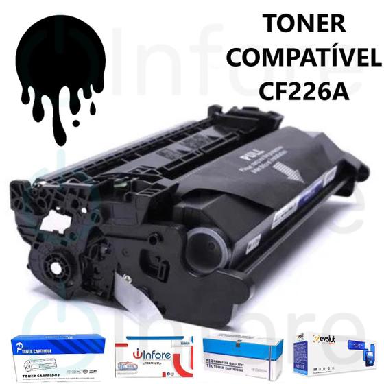 Imagem de Toner Compativel Com Impressora M402 M426 CF226A CF-226A 226A Premium