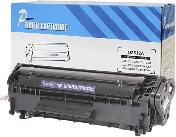 Imagem de Toner Compatível com Q2612A 2612A 12A  1010 1012 1015 1018 1020 1022 3015 3030 3050  Premium 2k