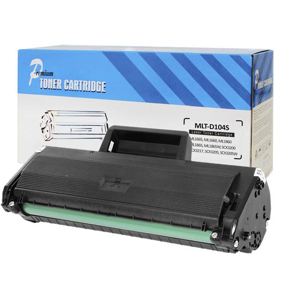 Imagem de Toner compatível com samsung d104 mlt-d104s ml1665 ml1660 ml1860 scx3200 scx3217 scx3205 premium 1.5k