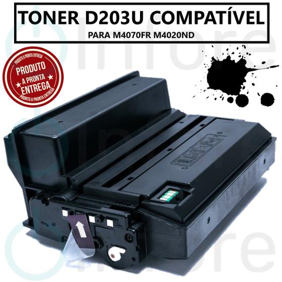 Imagem de Toner Compatível Com Samsung Mlt-D203u 15k Sl-M4020nd M4020 Sl-M4070fr M4070 Premium