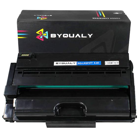 Imagem de Toner Compatível com SP377 SP-377 ByQualy Preto para SP-377sfnw x SP-377fnw SP-377dnw SP377sfnwx