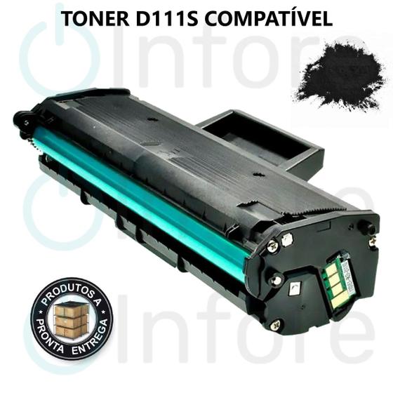 Imagem de Toner Compatível D111s D111 MLT D111S Impressoras M2020 M2070 M2070w M2020w M2070FW