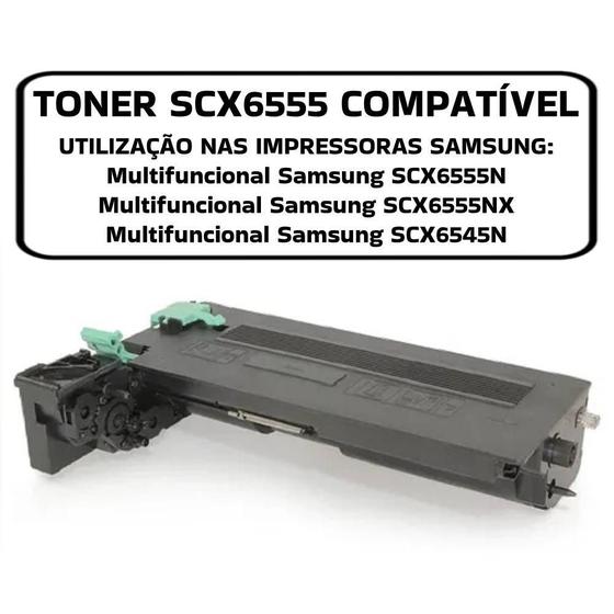 Imagem de Toner Compatível D6555 Scx-d6555a Scx-6555n