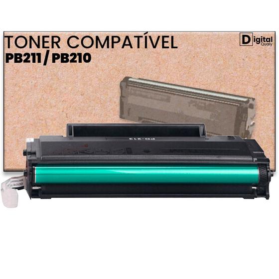 Imagem de toner compatível Elgin NT-PB211 para laserjet Pantum M6600NW