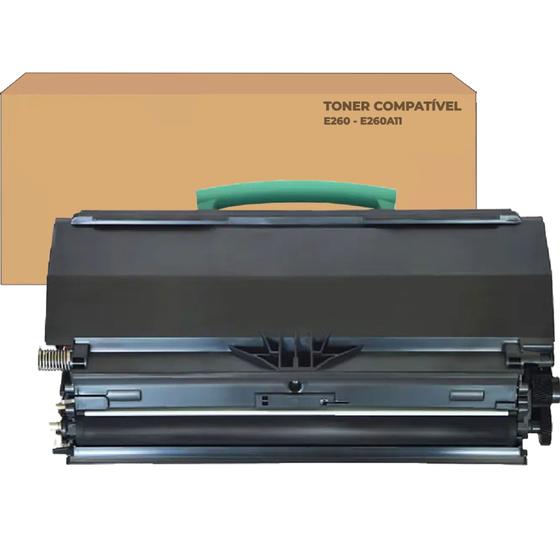 Imagem de Toner Compatível Lexmark E460x11l E460dn E460dw E260 E360 E460