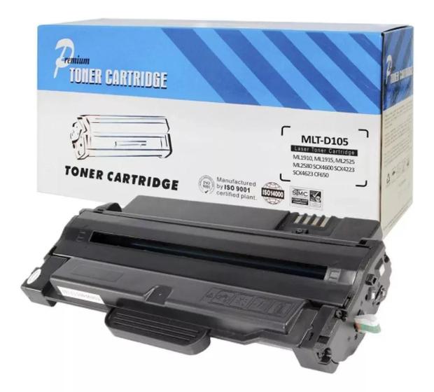 Imagem de Toner compatível mlt-d105s ml1910 1915 2525 ml2580 scx4600