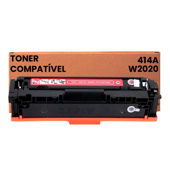 Imagem de Toner Compativel P/ Uso 414a W2023 M454 M479 Magenta Com Chip