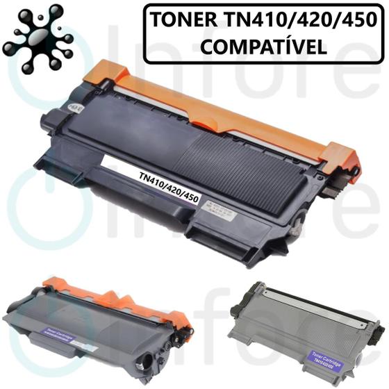 Imagem de Toner Compatível Para DCP-7060 DCP-7060DR DCP-7065 DCP-7065DR TN410 TN420 TN450