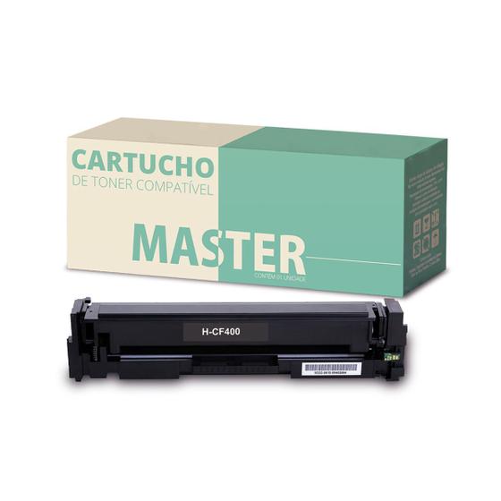 Toner Compatível para HP CF400A 201A Black - HP M252dw M277dw para 1. ...