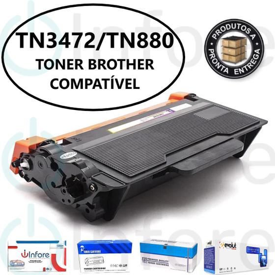 Imagem de Toner Compatível para Tn880 Tn-880 Tn3472 Tn-3472 Tn3470 Tn-3470 Premium