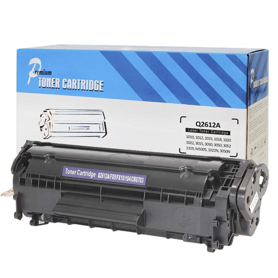 Imagem de Toner compatível  q2612a 2612a 12a  1010 1012 1015 1018 1020 1022 3015 3030 3050