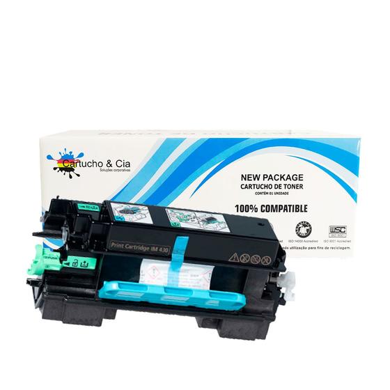 Imagem de Toner Compatível Ricoh 418126 Preto IM430 IM430F P502 17.4K