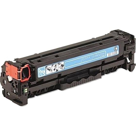 Imagem de Toner Compatível Tankfull Para HP CC531A 304A Ciano - HP CP2025 CM2320 CP2025DN CM2320NF para 2.800 impressões