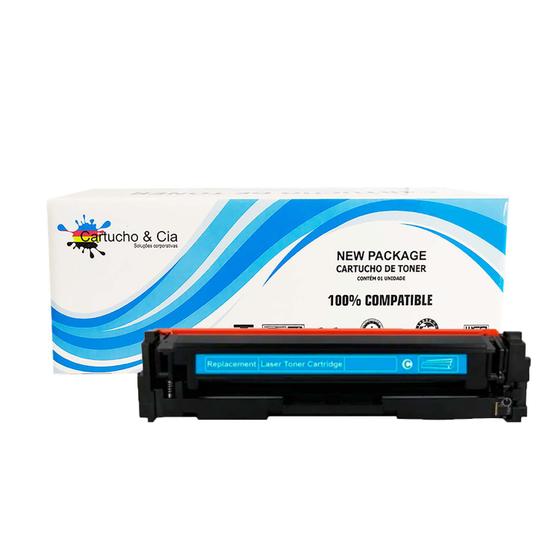 Imagem de Toner Compatível W2021A 414A Ciano M454 M479 Com Chip 2.1K
