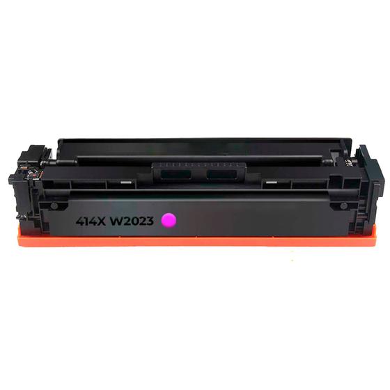 Imagem de Toner Compatível W2023x Cf414x Magenta Sem Chip M454dw M454dn