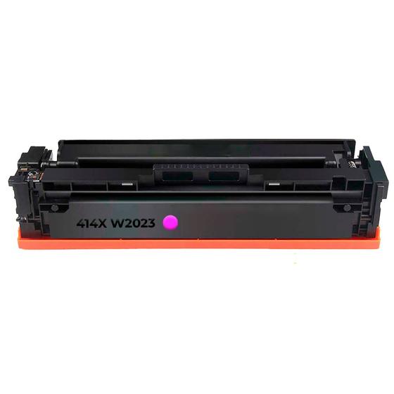 Imagem de Toner Compatível W2023x Com Chip Cf414x Magenta M454dn M479fdn
