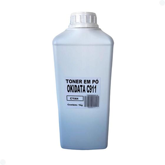 Imagem de Toner Em Po Okidata Compativel C911 C931 C941 Ciano