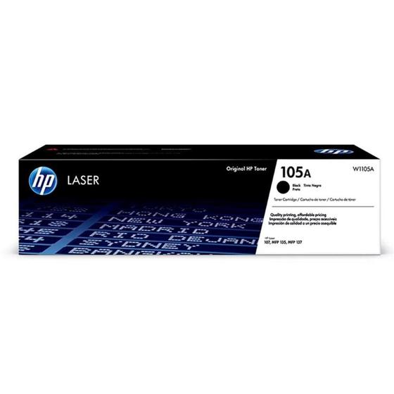 Toner HP 105A, Preto - W1105A Menor preço em Toner HP 105A, Preto - W1105A