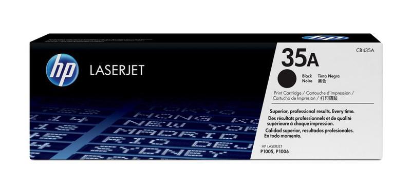 Toner HP 35A Preto Laserjet Original (CB435AB) Para HP Laserjet P1005 Menor preço em Toner HP 35A Preto Laserjet Original (CB435AB) Para HP Laserjet P1005