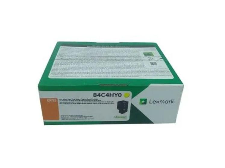 Imagem de Toner Lexmark 84C4HY0 Amarelo