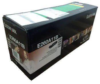 Imagem de Toner Lexmark E260A11B Preto