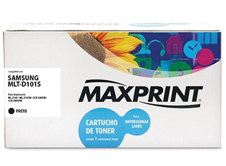 Imagem de Toner Maxprint 5612603 compatível com Samsung MLT-D101S Preto