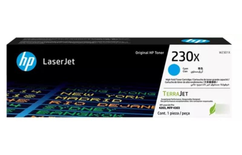 Imagem de Toner Original Hp 230x 4203dw 4303fdw W2150xc W2150x Ciano