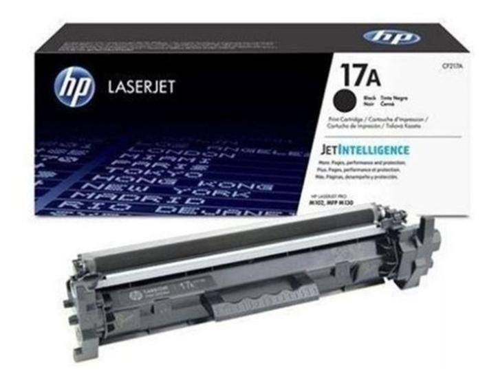 Toner Original Hp Cf217a 17a Cf217 M130 M102 M130fm130a 1,6k Menor preço em Toner Original Hp Cf217a 17a Cf217 M130 M102 M130fm130a 1,6k