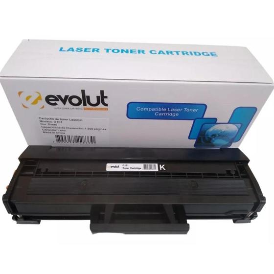 Imagem de Toner para Samsung Ml 2165 2160 Mlt-d101s Ml-2165 D101s D101 scx3405w 101S 1.500 impressões compatível Evolut