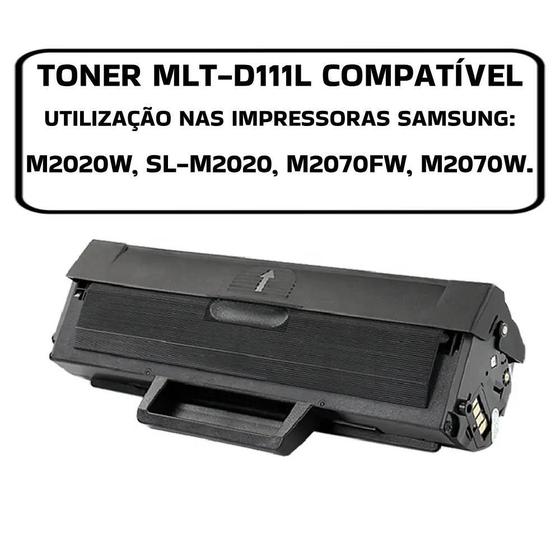 Imagem de Toner Samsung D111l D-111l 111l M2020w M2070w Compativel