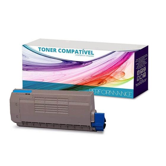 Imagem de Toner Tankfull Para okidata C830 44059111 Ciano - C830n C810 C830dn para 8.000 Páginas