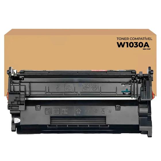 Imagem de Toner W1030A Sem chip Compatível 3k para HP 4003