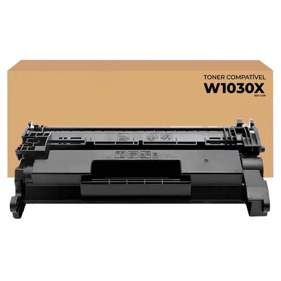 Imagem de Toner W1030X Sem chip Compatível para HP MFP 4104DN