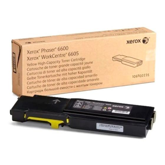 Imagem de Toner Xerox Amarelo 6K 106R02235NO