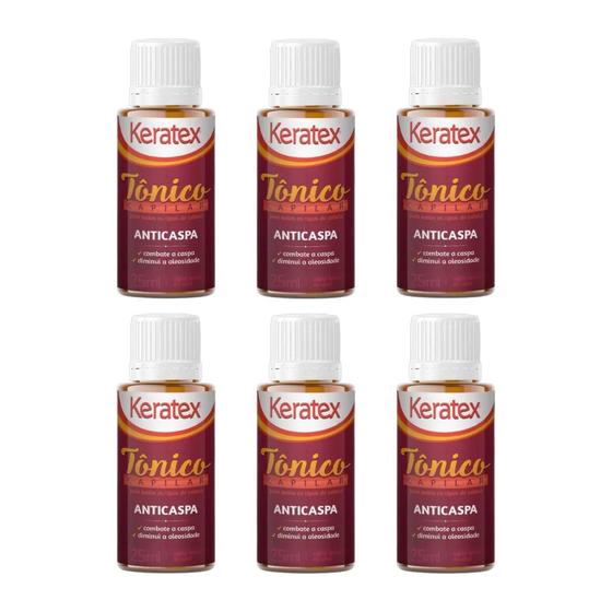 Imagem de Tonico Capilar Fixed Anticaspa 25ml - Kit C/ 6un