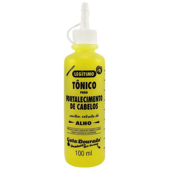 Imagem de Tônico Capilar Fortalecimento Cabelos 100ml - Gota Dourada