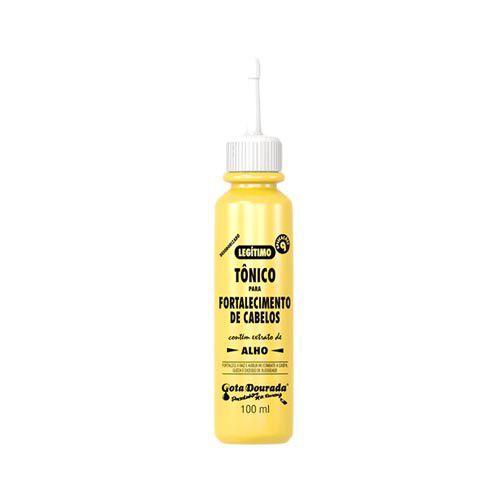 Imagem de Tônico de alho gota dourada para fortalecimento de cabelos 100ml