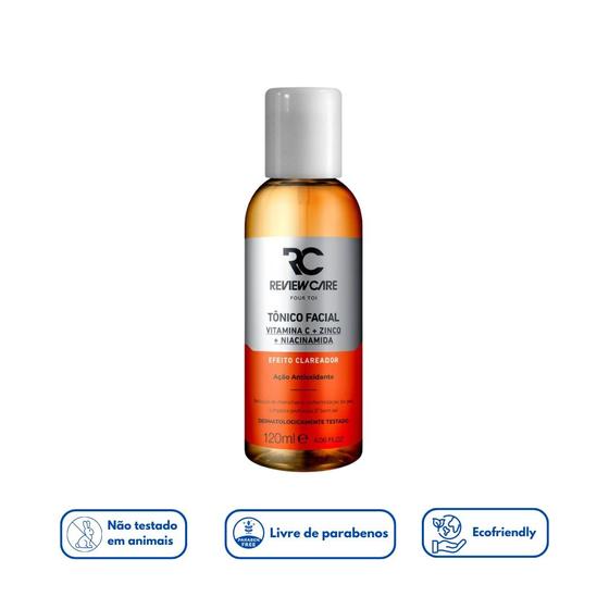Imagem de Tônico Facial Efeito Detox Matte Vitamina C Zinco e Niacinamida 120ML Review Care