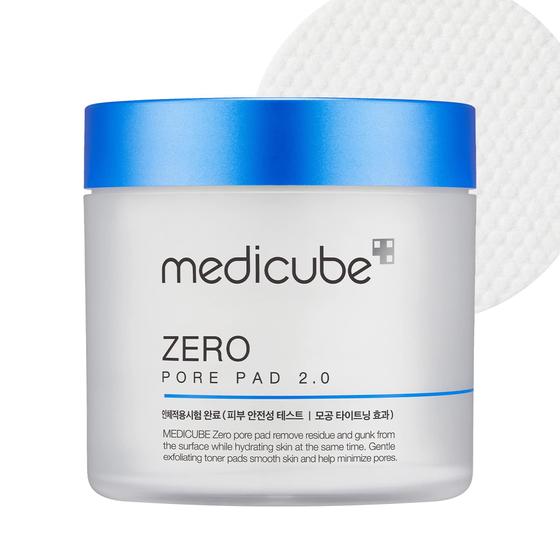 Imagem de Tônico facial Medicube Zero Pore Pads 2.0 para todos os tipos de pele