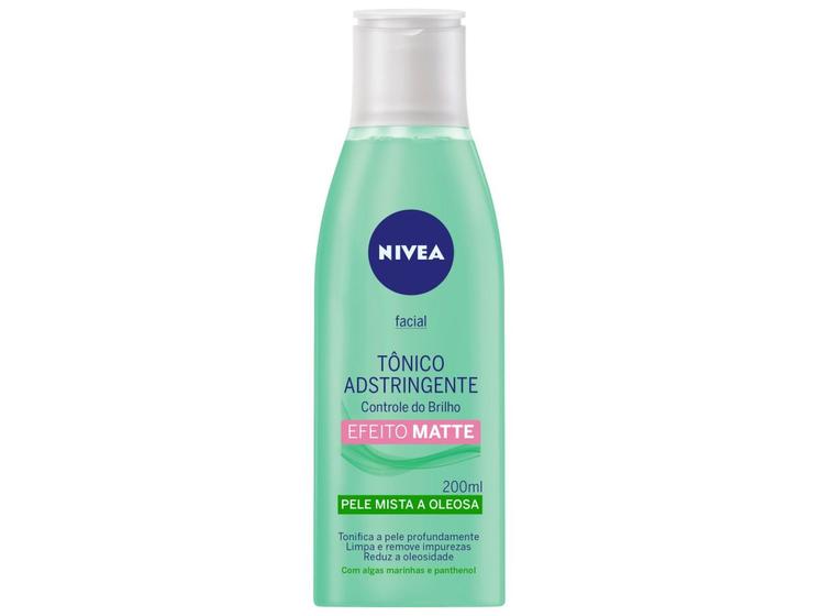 Imagem de Tônico Facial Nivea para Pele Mista e Oleosa Adstringente Controle do Brilho 200ml