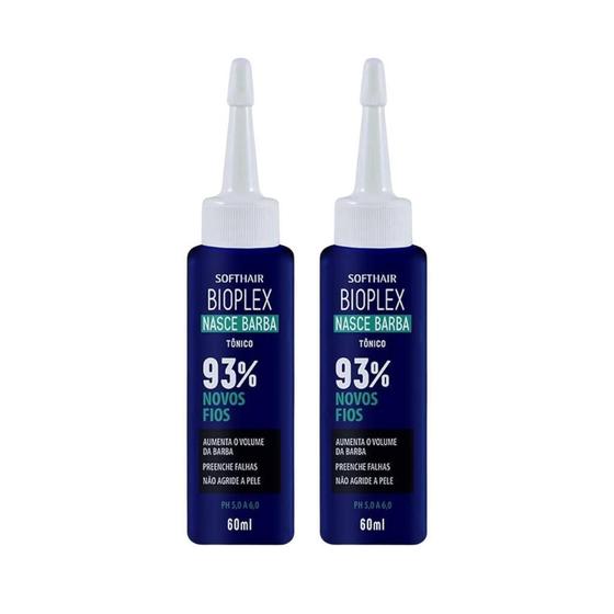 Imagem de Tonico Nasce Barba Soft Hair 60Ml - Kit Com 2Un