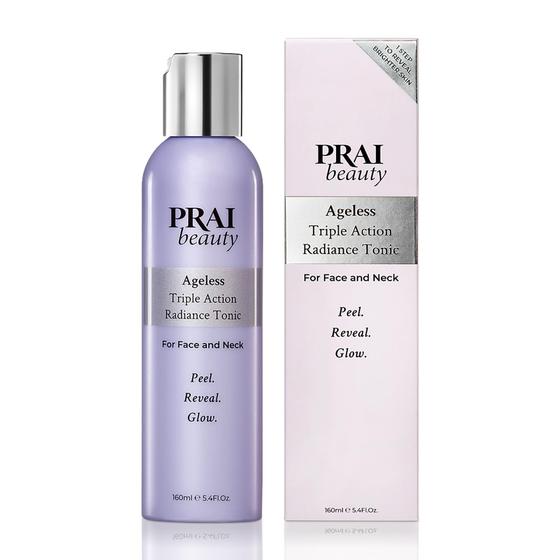 Imagem de Tônico PRAI Beauty Ageless Triple Action Radiance 160 ml