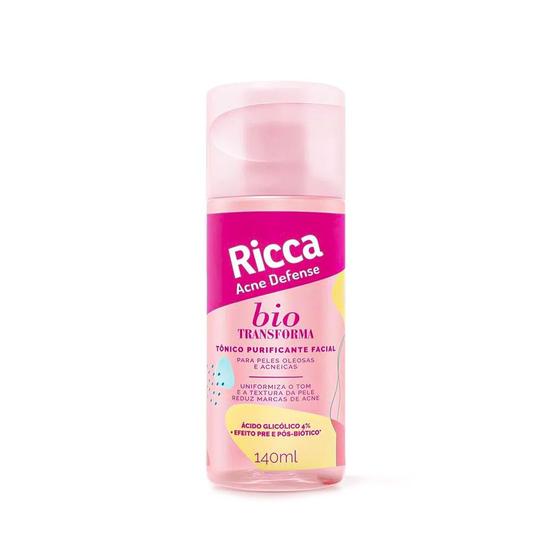 Imagem de Tonico purificante facial acne defense ricca 140ml 3796