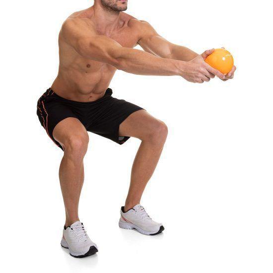 Imagem de Tonning ball bola de exercícios tonificadora peso 2,0 kg