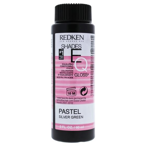 Imagem de Tons EQ Color Gloss - Pastel Prata Verde por Redken para Unisex - 2 oz Cor de cabelo