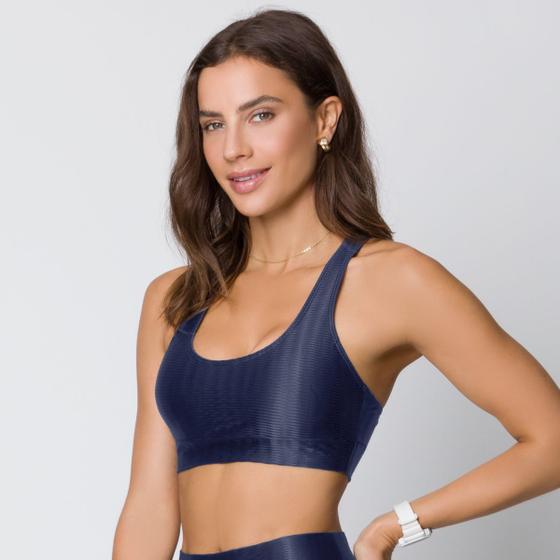 Imagem de Top Academia 3D com Bojo Removível Selene Top Fitness Com NF