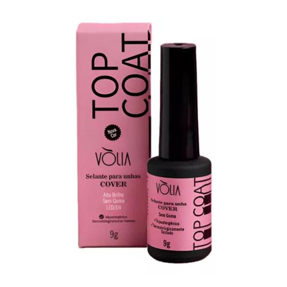 Imagem de Top coat cover volia 10ml unhas 