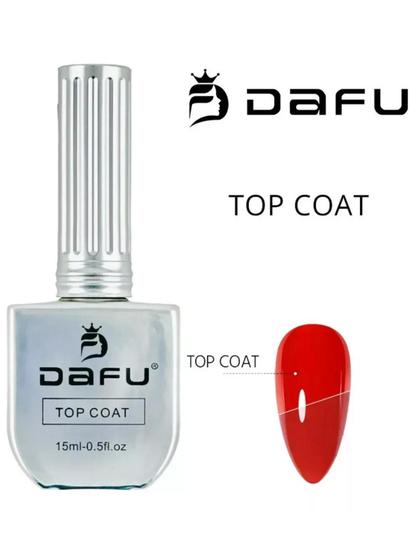 Imagem de Top Coat Dafu Alto Brilho Uv/led 15ml Alongamento De Unha