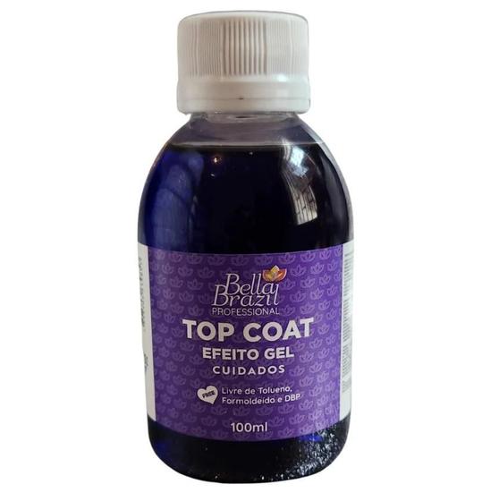 Imagem de Top Coat Efeito Gel 100Ml Bella Bril