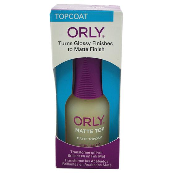 Imagem de Top Coat Orly Matte - esmalte de unhas de 0,6 onças